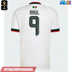 Lacne Muži Futbalové dres Mexiko Raul Jimenez #9 MS 2026 Krátky Rukáv - Preč